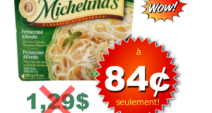 Repas surgelés Michelina’s à 84¢
