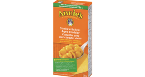 Macaroni et fromage Annie’s à 1,24$ seulement