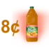 Boisson Fruité 2L à 88¢