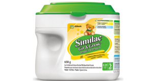 Coupon de 5$ sur un produit Similac Go & Grow Oméga-3