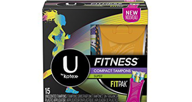 Coupon de 2$ sur un emballage de produits U By Kotex Fitness