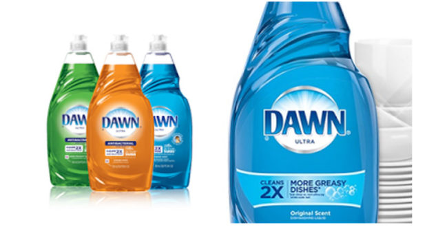Savon à vaisselle Dawn à seulement 0.99$