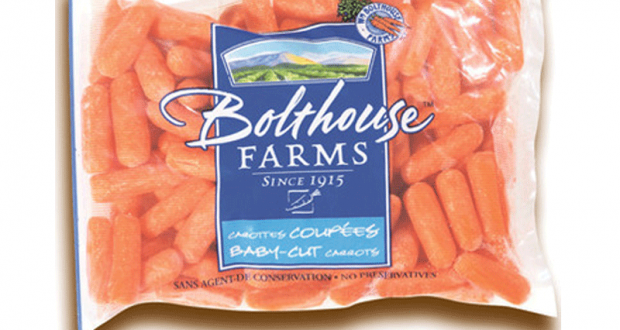 Carottes coupées pelées Bolthouse Farms à 49¢