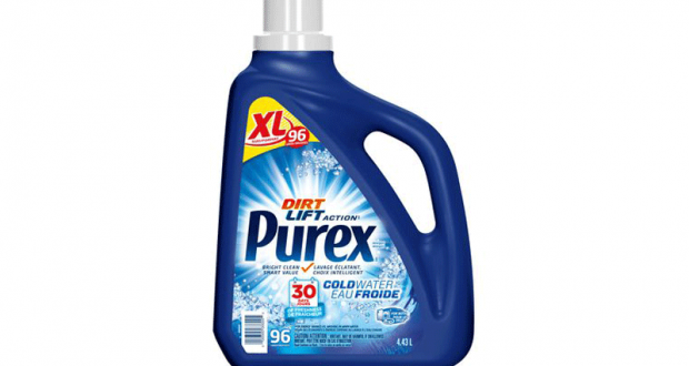 Détergent à liquide Purex liquide 96 brassées à 6.88$