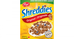 Céréales Shreddies à 1,24$