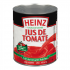 Jus de tomate Heinz 540mL à 50¢