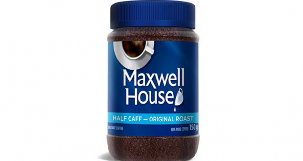 Café instantané Maxwell House à 2.22$