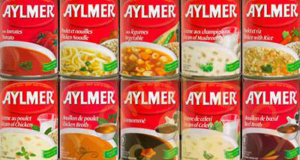Soupe Aylmer à 33¢ seulement