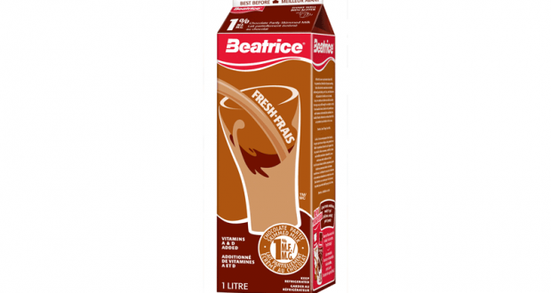 Lait au chocolat Beatrice 1L à 88¢