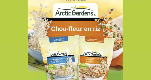 Coupon de 1$ à l’achat d'un sac d'Arctic Gardens Chou-fleur en riz